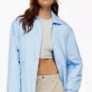 TNA Sky Blue Women's Puffer Jacket